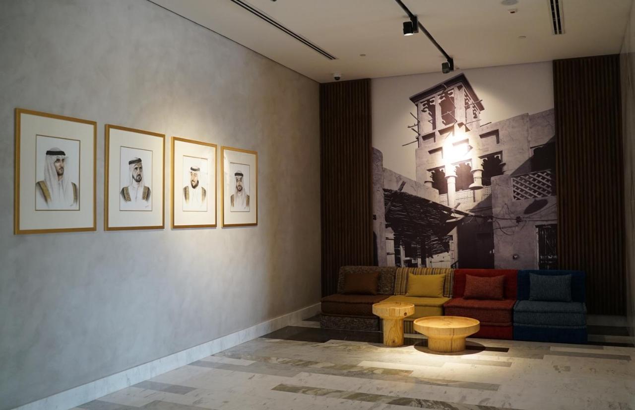Movenpick Jumeirah Village Triangle دبي المظهر الخارجي الصورة The lobby of the hotel