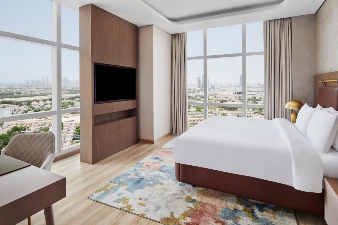 Movenpick Jumeirah Village Triangle دبي المظهر الخارجي الصورة